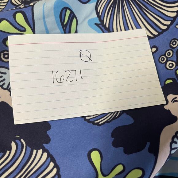 VV men's XL preppy swim trunks board shorts lined w mesh MERMAIDS elastic tie - Picture 13 of 13